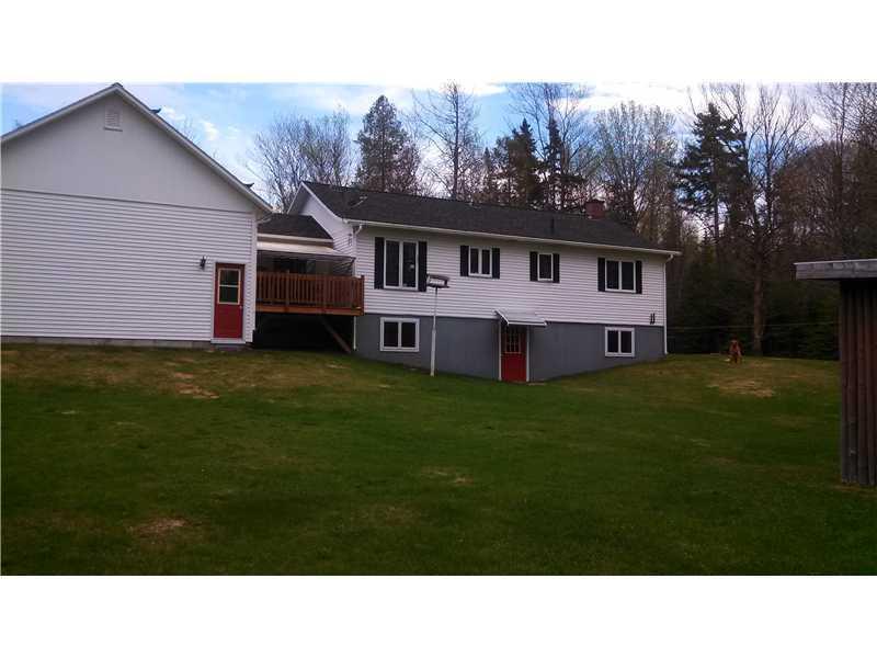 13 Attean Road Jackman, ME 04945 - Photo 2 of 11 Exterior Back. Notice full door to...