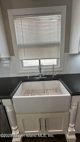 a view of kitchen and window