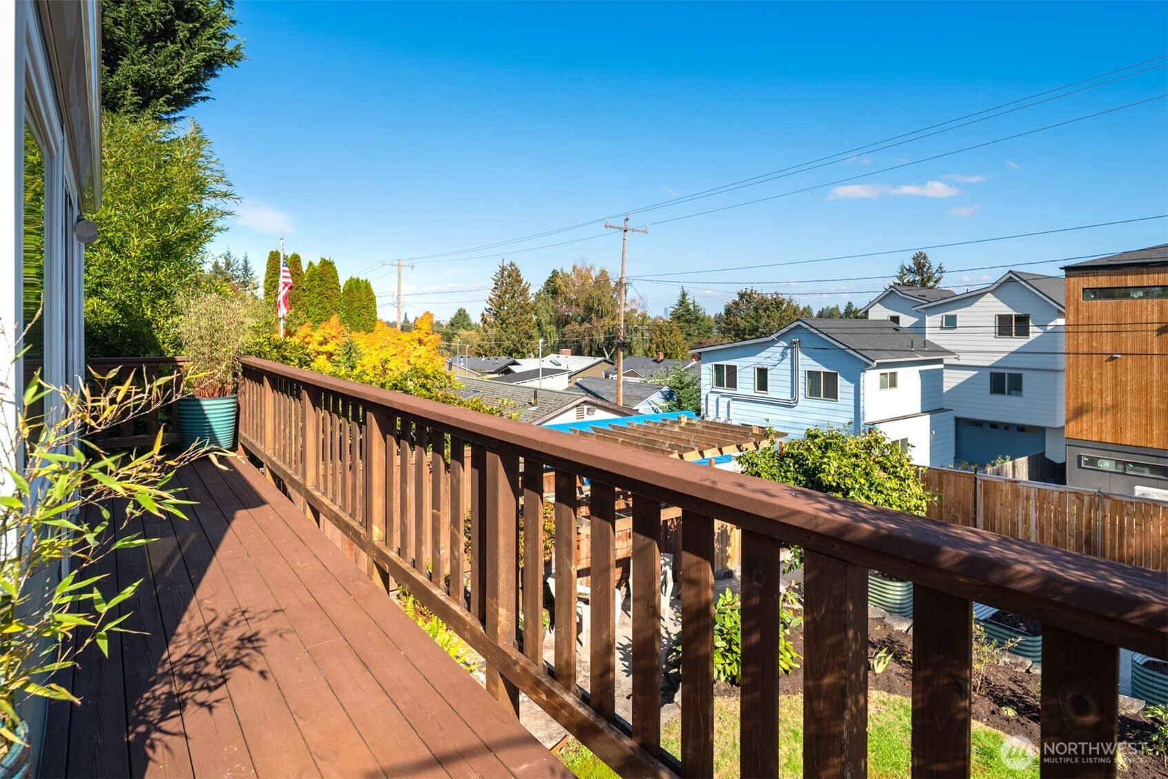 4026 52nd Avenue Southwest Seattle, WA 98116 - Photo 14 of 37 a view of a street from a balcony