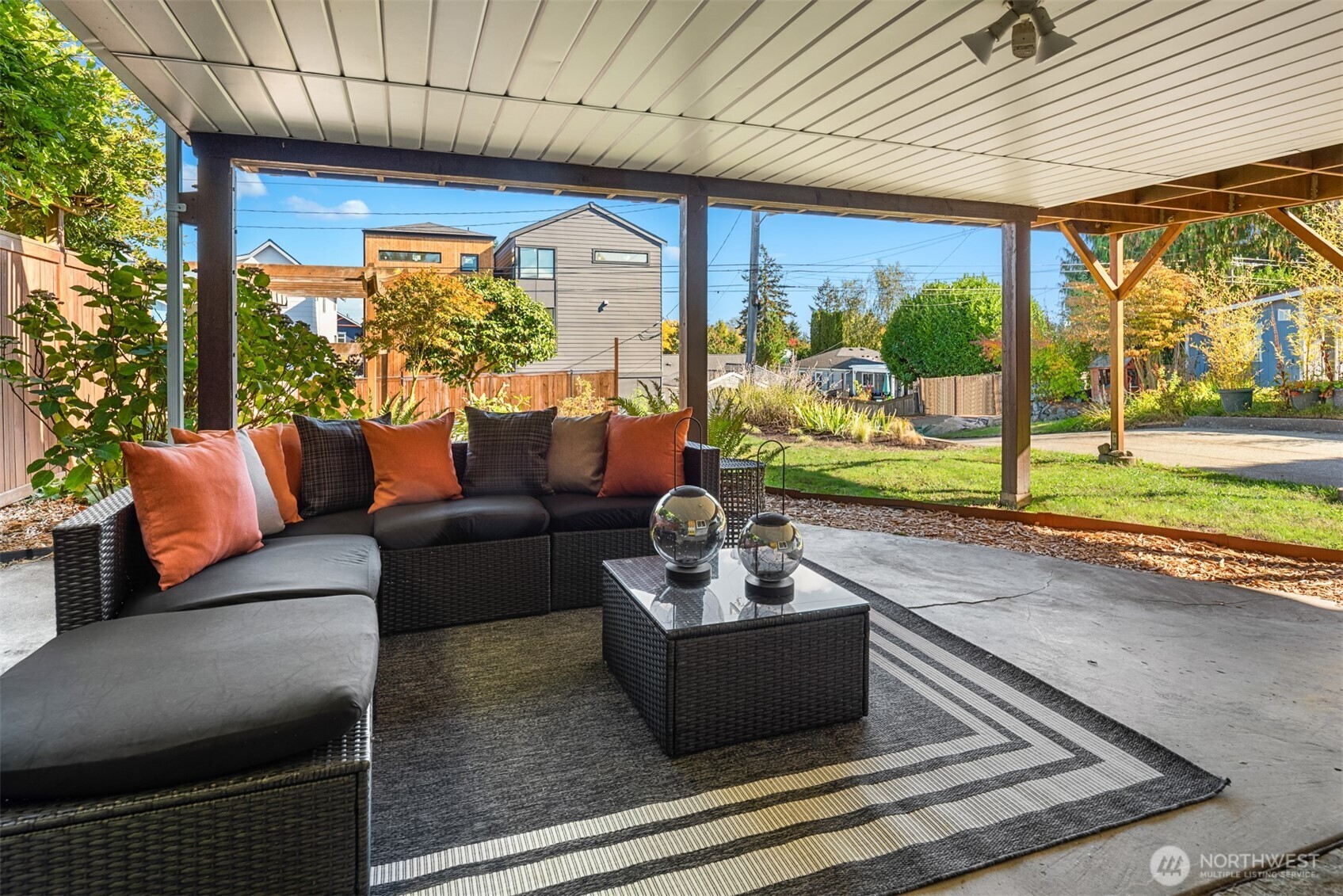 4026 52nd Avenue Southwest Seattle, WA 98116 - Photo 27 of 37 a building outdoor space with patio furniture
