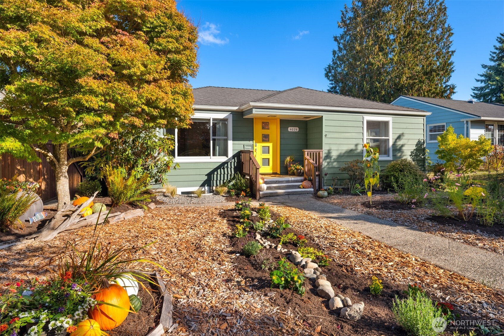 4026 52nd Avenue Southwest Seattle, WA 98116 - Photo 37 of 37 a view of a house with backyard