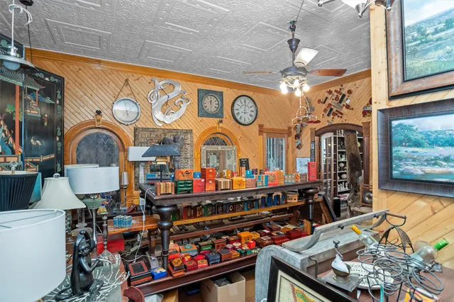 a room with furniture and window