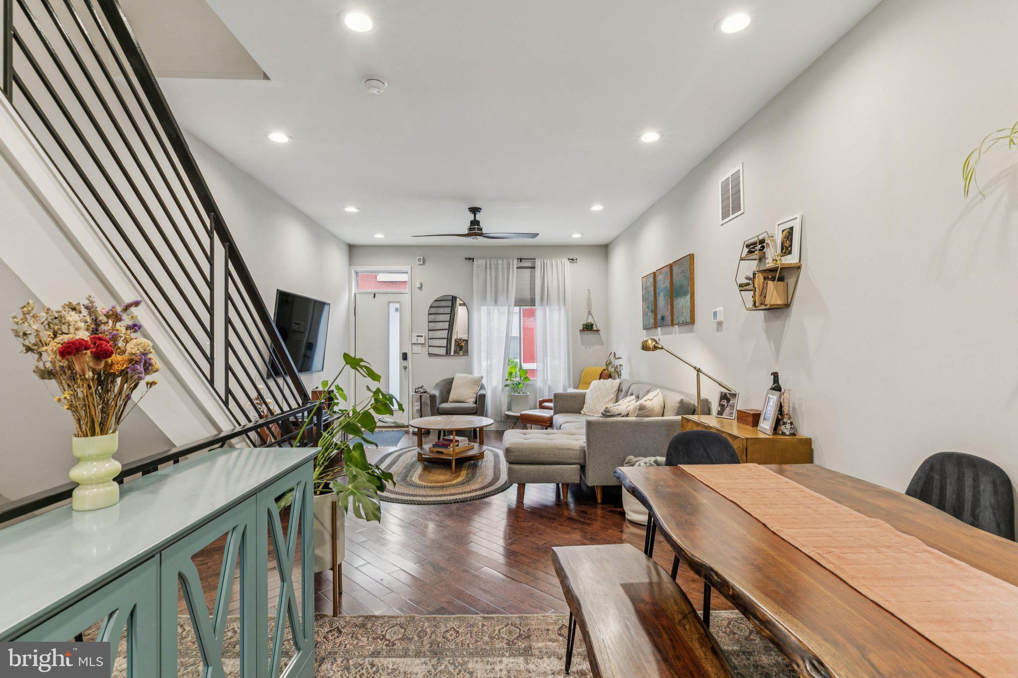 1314 North Dover Street Philadelphia, PA 19121 - Photo 14 of 30 a living room with furniture and a large window