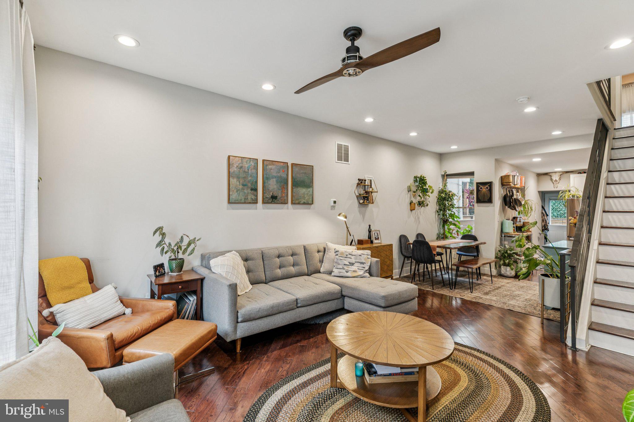 1314 North Dover Street Philadelphia, PA 19121 - Photo 2 of 30 a living room with furniture and a rug