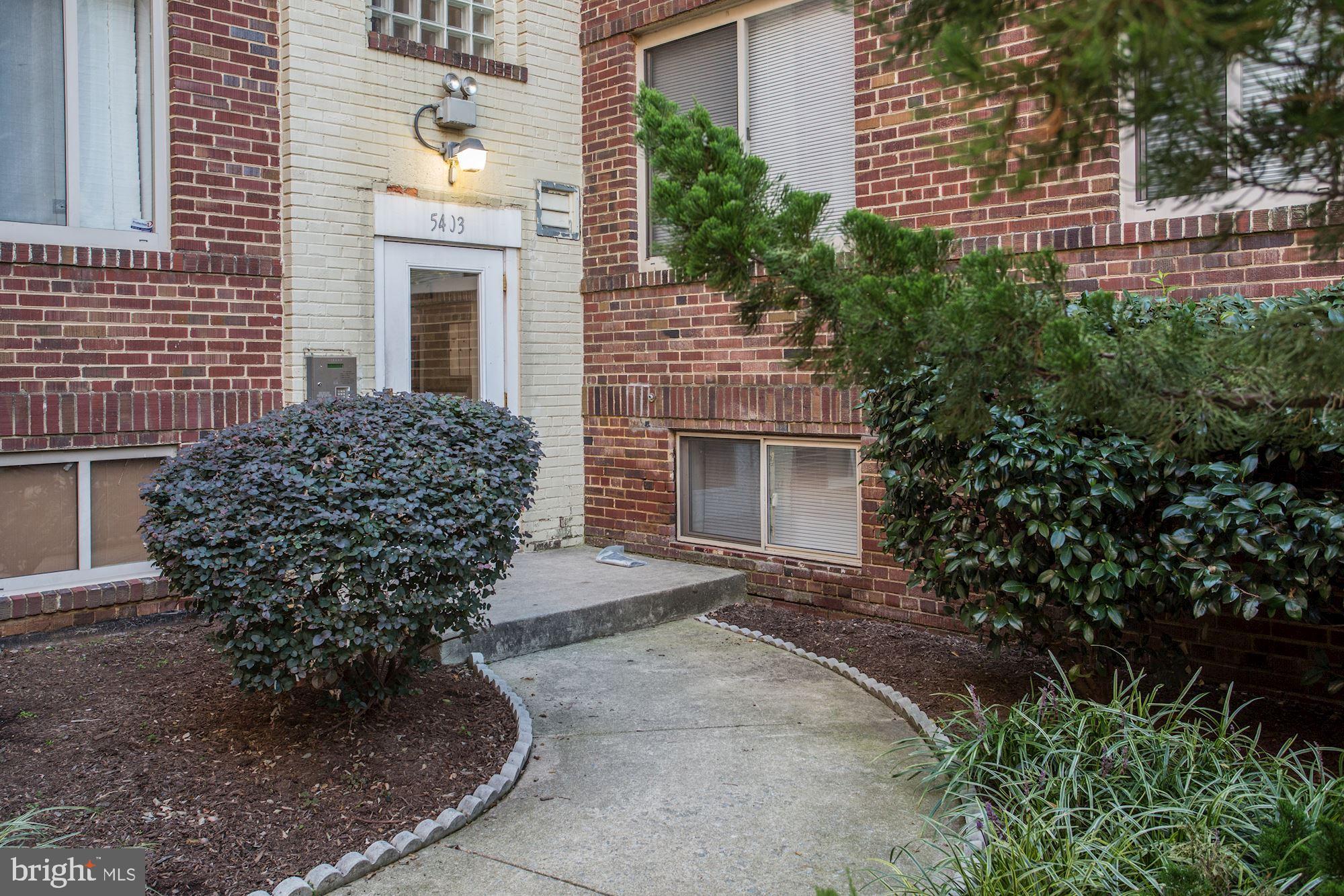 5403 9th Street Northwest, Unit 204 Washington, DC 20011 - Photo 3 of 27 Warm and welcoming entrance to building