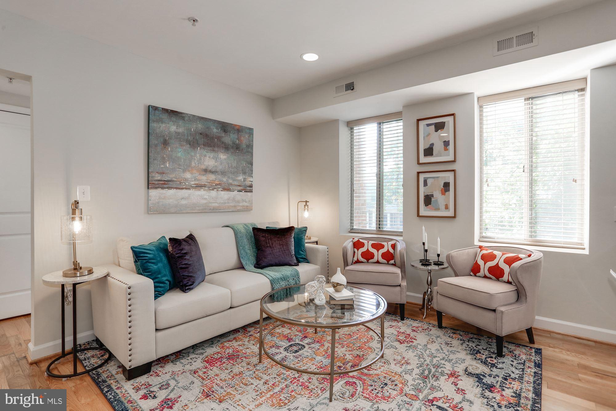 5403 9th Street Northwest, Unit 204 Washington, DC 20011 - Photo 6 of 27 Large and inviting Living Area