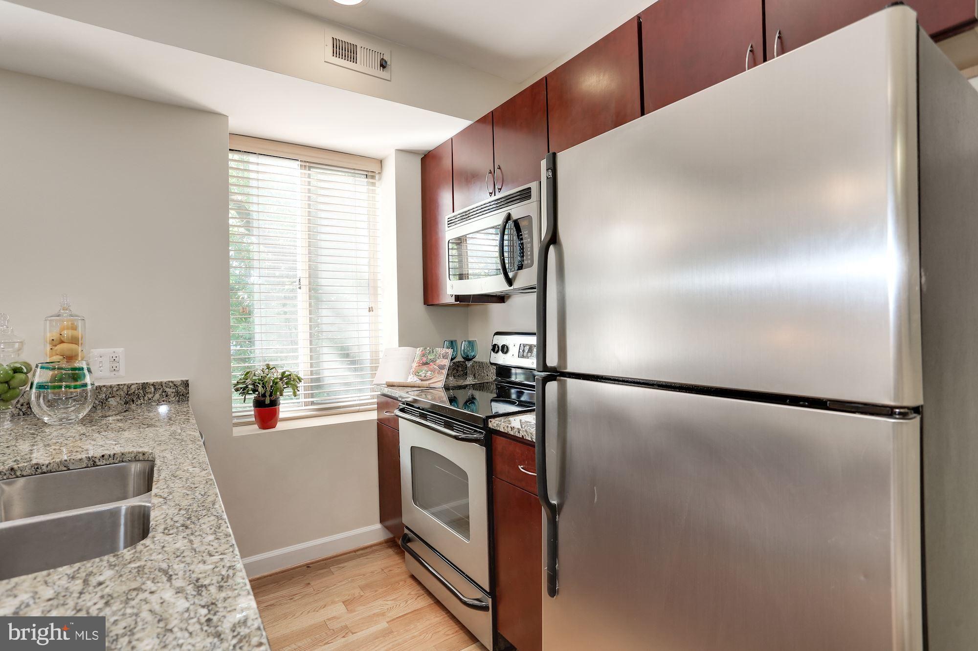 5403 9th Street Northwest, Unit 204 Washington, DC 20011 - Photo 9 of 27 Updated kitchen