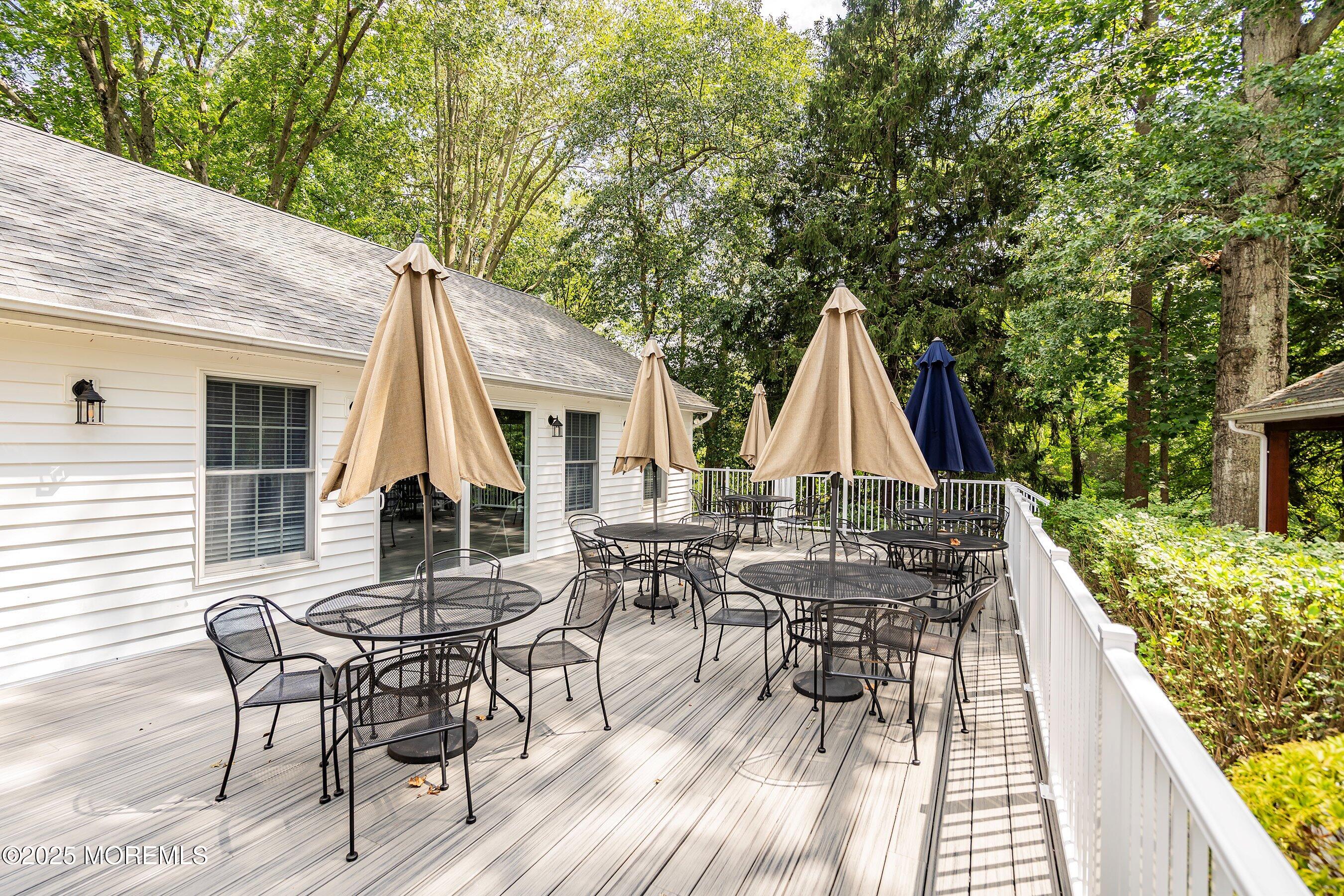 12 Copperfield Drive Cream Ridge, NJ 08514 - Photo 30 of 33 a view of house with patio outdoor seating and yard