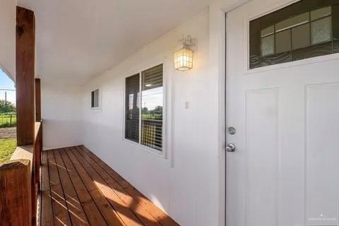 35619 General Brant Road Rio Hondo, TX 78583 - Photo 4 of 21 a view of an entryway with wooden floor