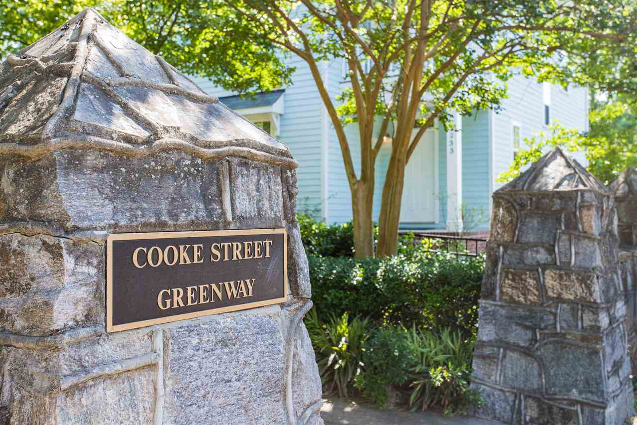 233 Cooke Street Raleigh, NC 27601 - Photo 2 of 27 Sitting pretty on a corner of the Cooke St urban Greenway