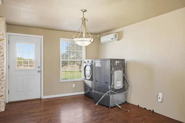 a view of workspace with window