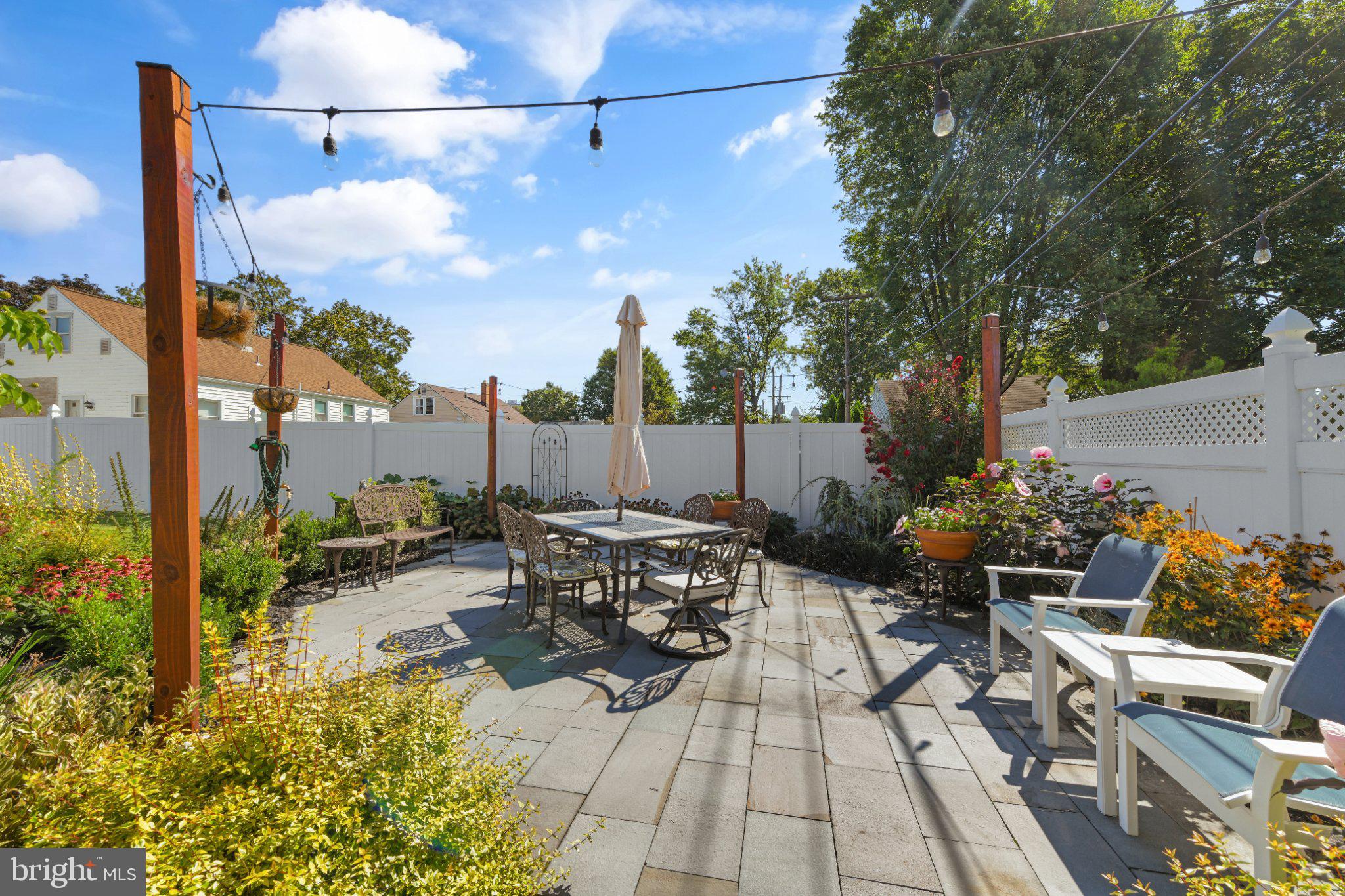 524 Harding Avenue Shillington, PA 19607 - Photo 23 of 37 Charming patio oasis in bloom.