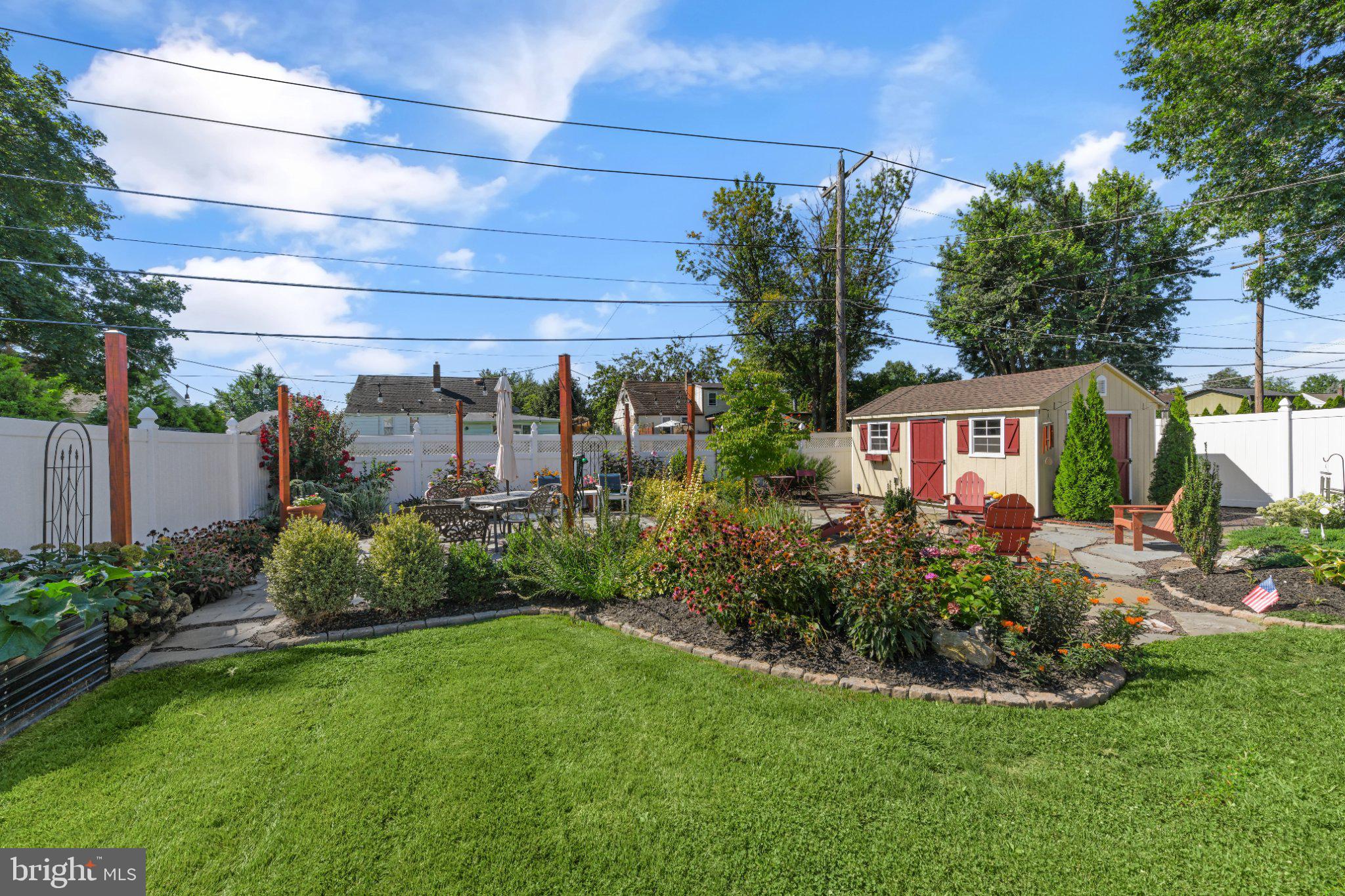 524 Harding Avenue Shillington, PA 19607 - Photo 27 of 37 Charming garden oasis with vibrant blooms.