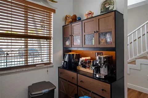 a view of a front door of house