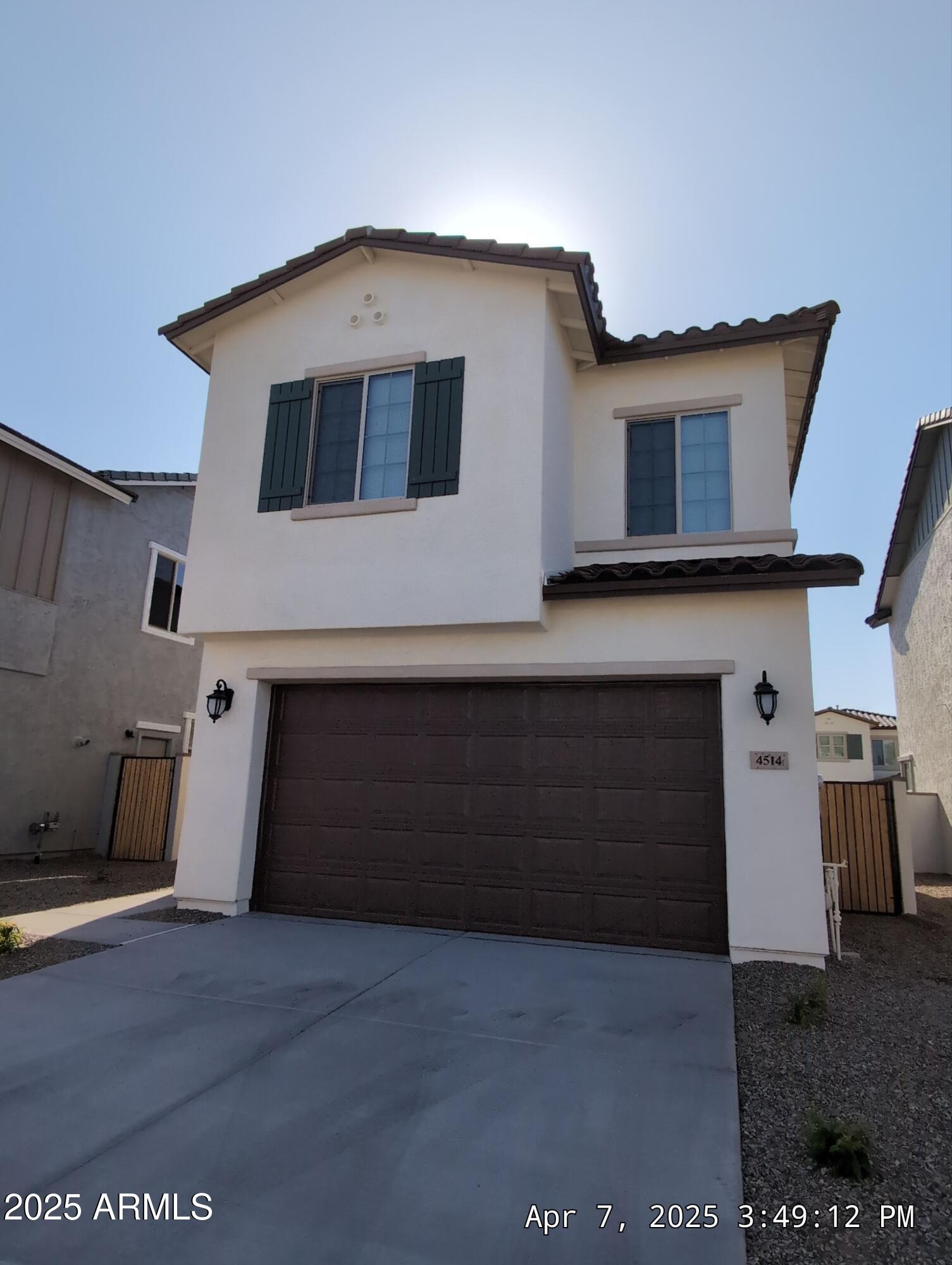 4514 South Pasteur Mesa, AZ 85212 - Photo 2 of 43 a front view of a house with garage