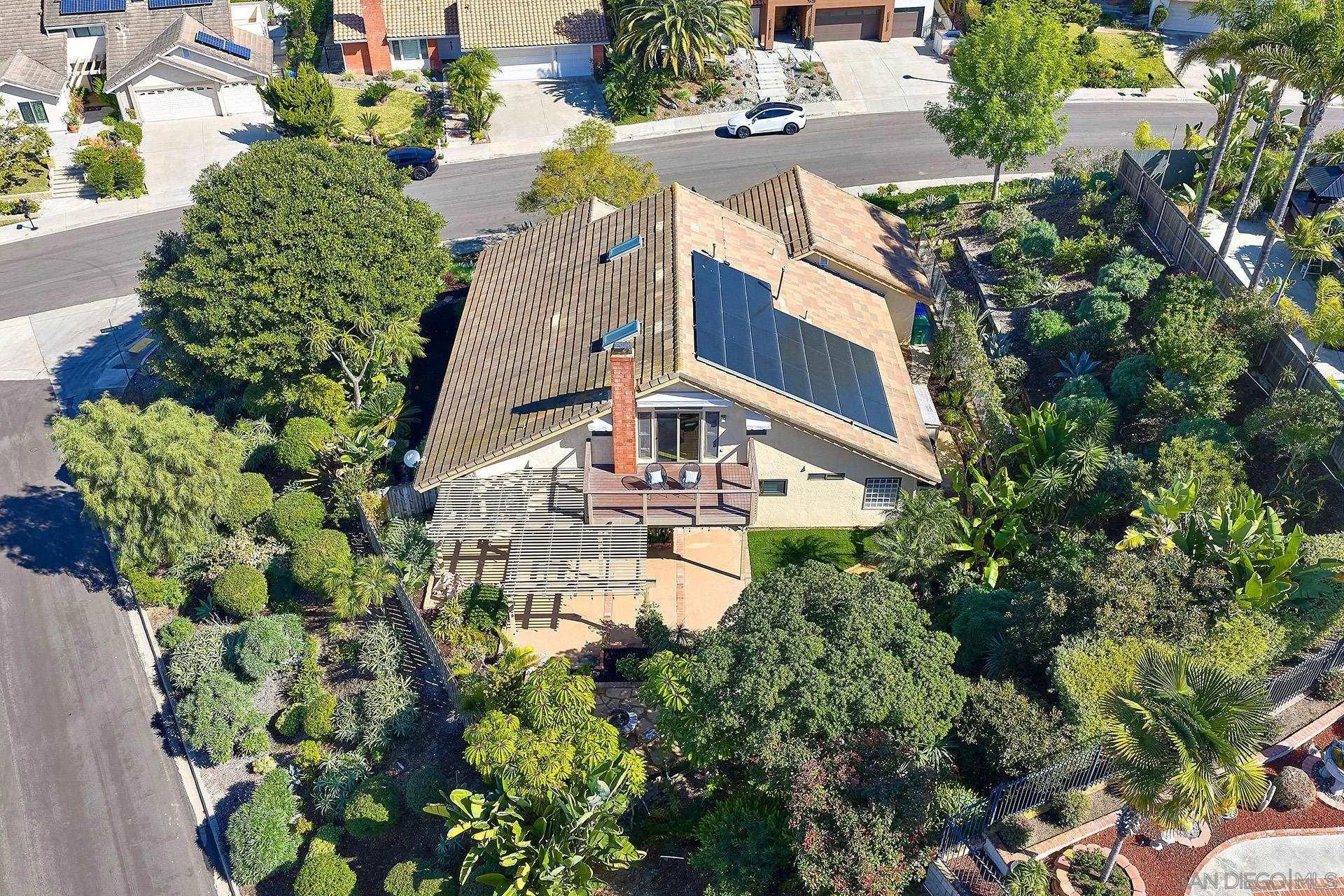 7627 Reposado Drive Carlsbad, CA 92009 - Photo 44 of 54 an aerial view of a house