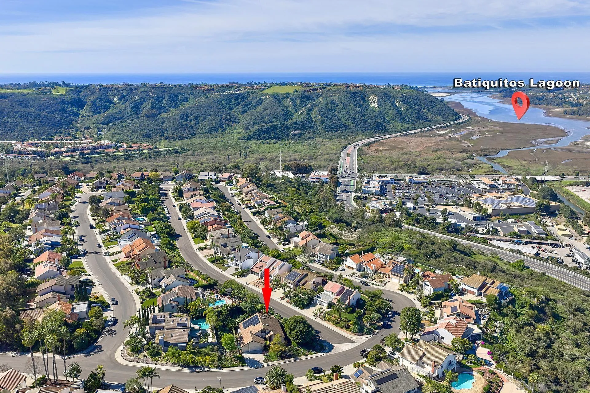 7627 Reposado Drive Carlsbad, CA 92009 - Photo 46 of 54 an aerial view of city