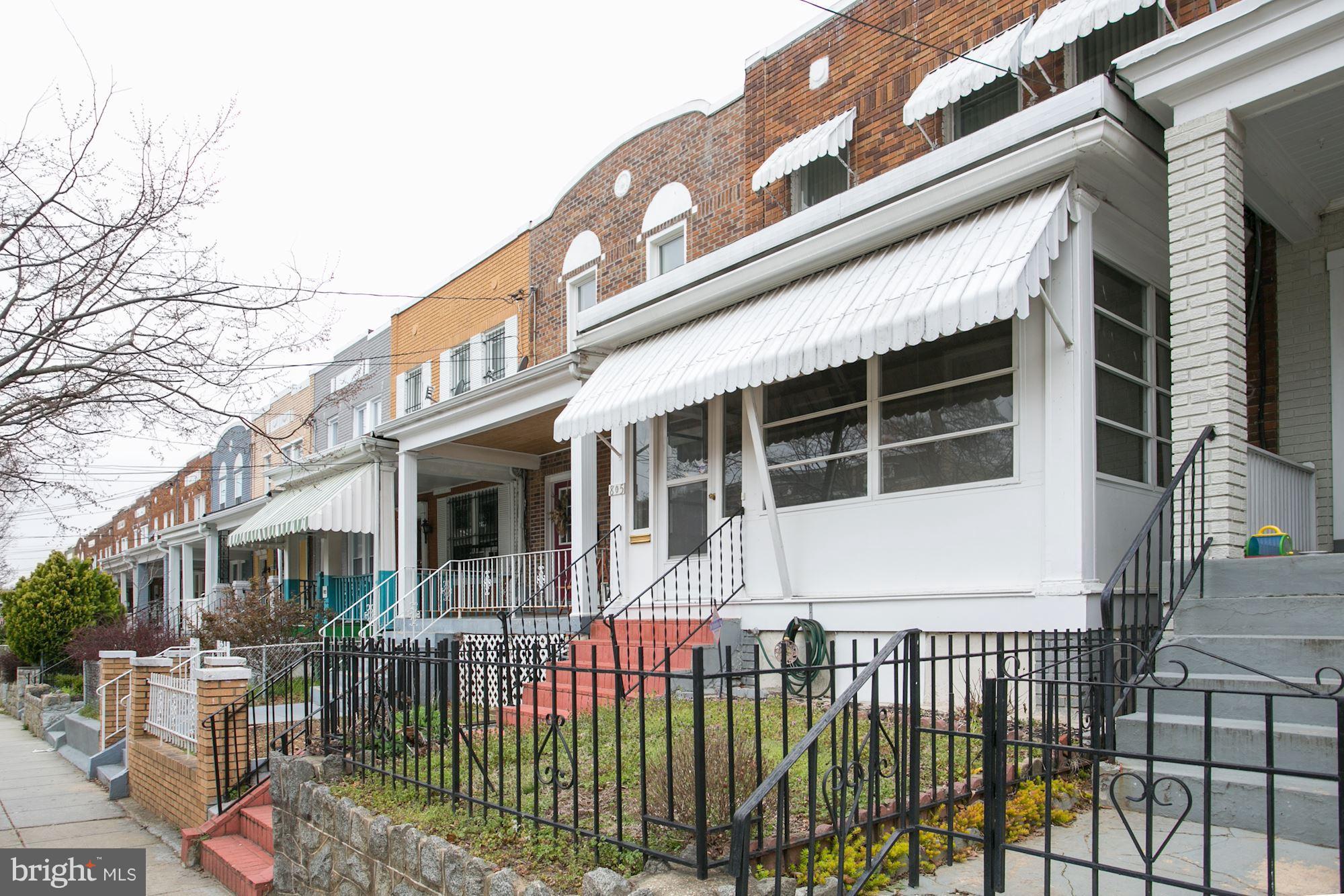 805 Decatur Street Northwest Washington, DC 20011 - Photo 3 of 30 Exterior (Front)