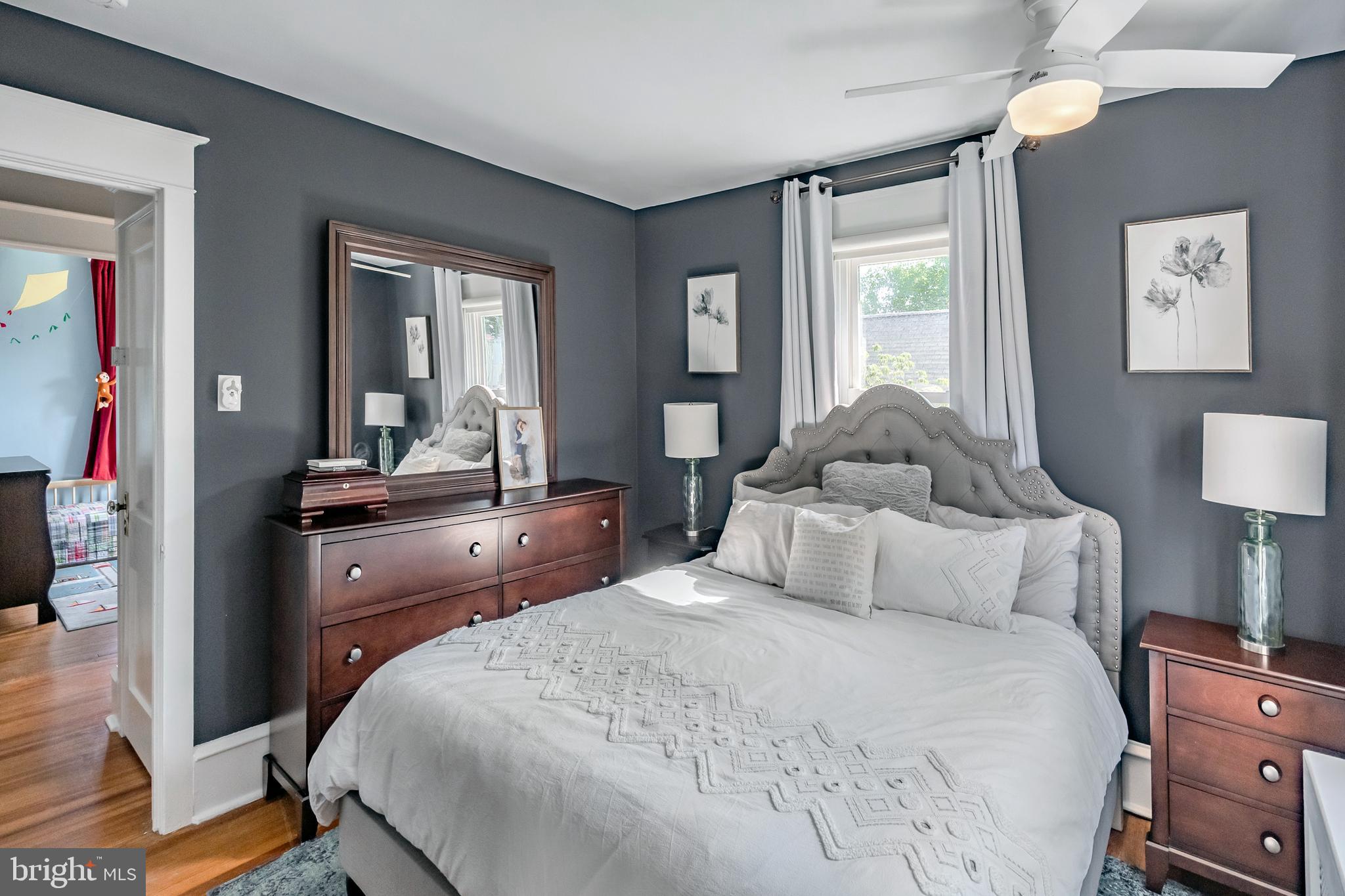 536 Kathmere Road Havertown, PA 19083 - Photo 27 of 45 a bedroom with a bed and a dresser