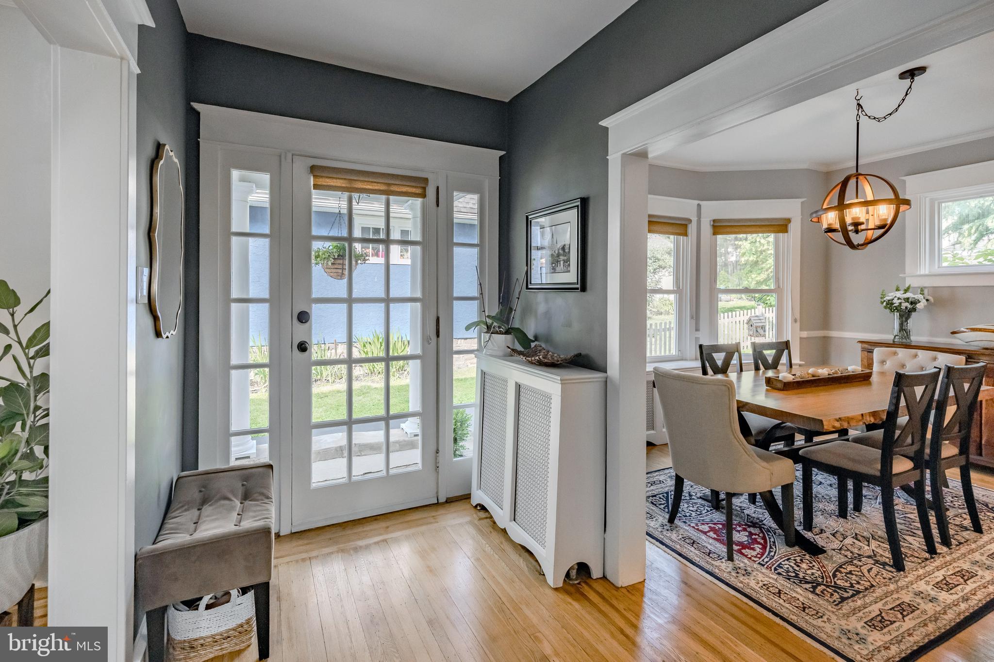 536 Kathmere Road Havertown, PA 19083 - Photo 9 of 45 a view of a dining room with furniture window and wooden floor