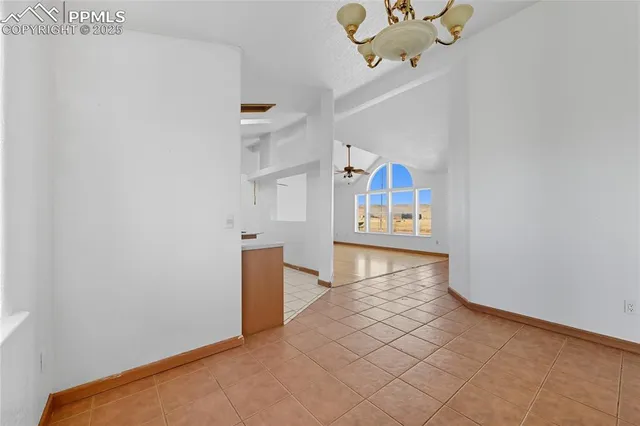 a view of a hallway view with staircase