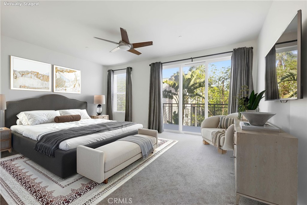 75 Lennox Irvine, CA 92612 - Photo 4 of 73 a bedroom with a large bed and a large window
