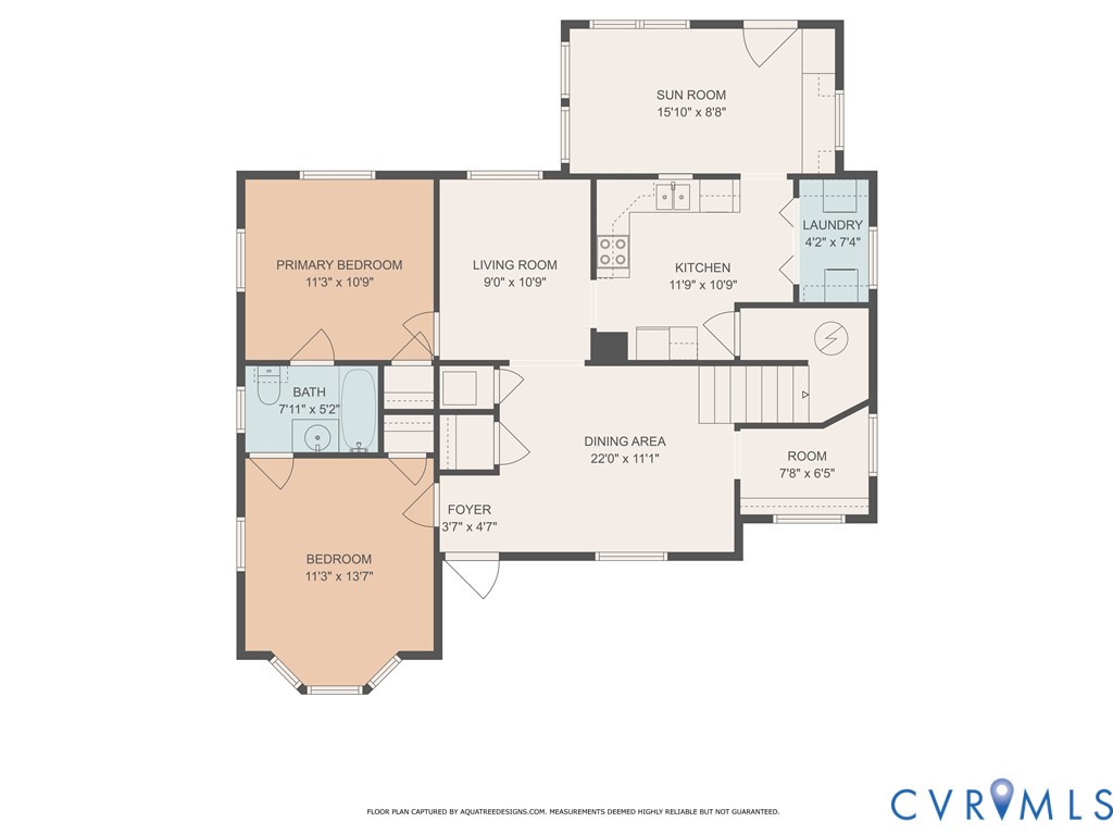 1311 Williamsburg Road Richmond, VA 23231 - Photo 37 of 38 Floor plan