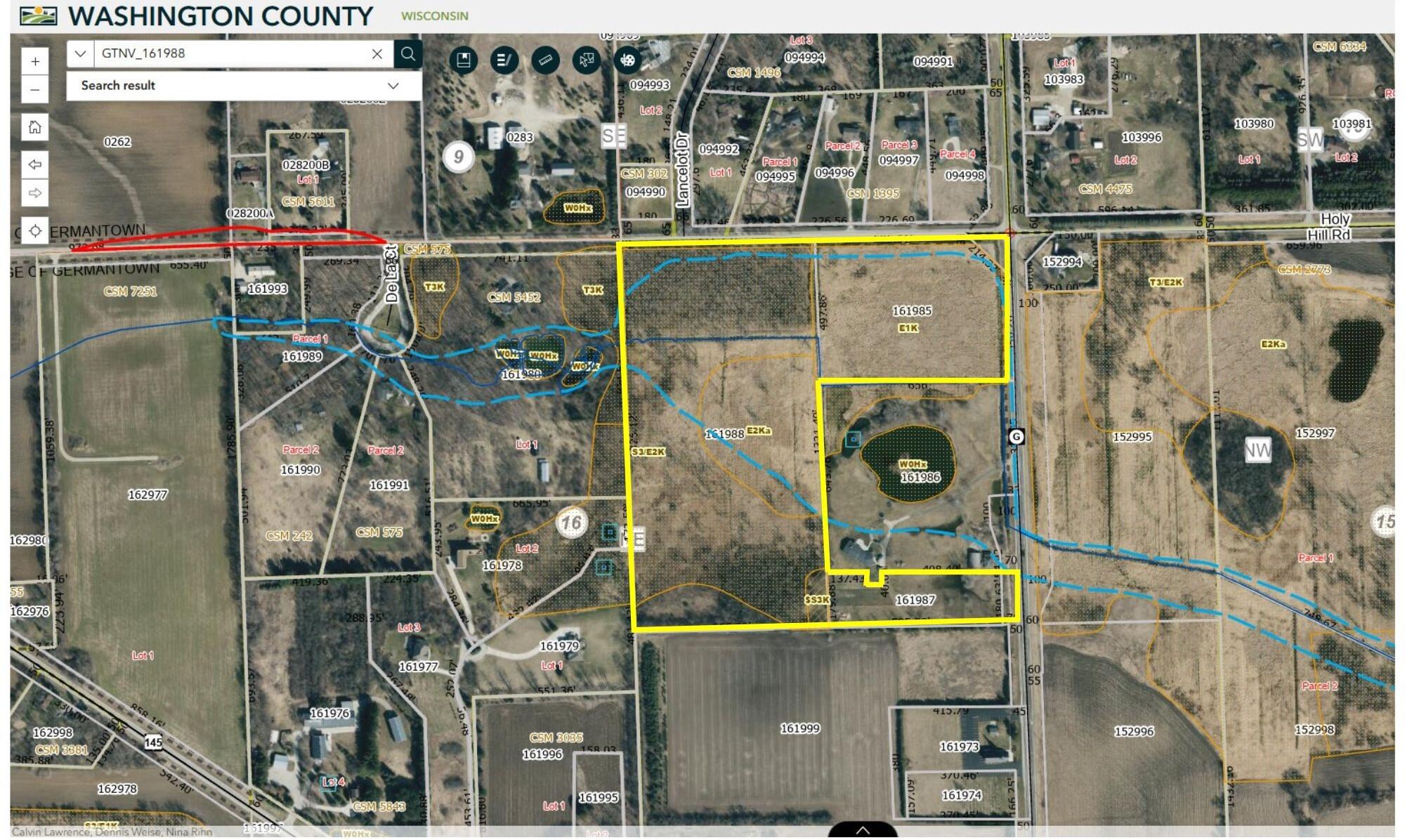 W172N12629 Division Road Germantown, WI 53022 - Photo 1 of 1 Pams Listing Land Outlined