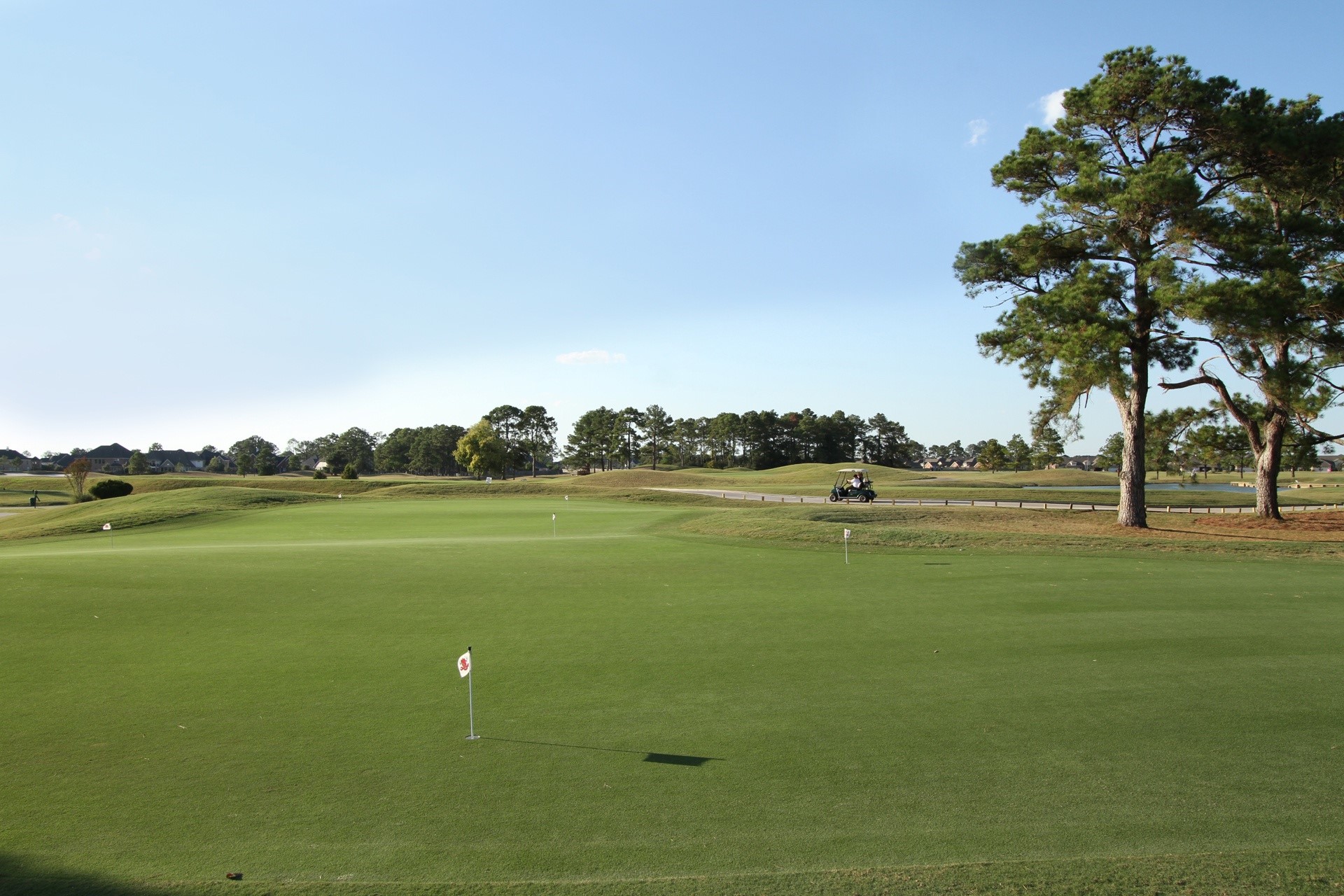 9406 Lochflora Drive Spring, TX 77379 - Photo 41 of 49 a view of lake with houses