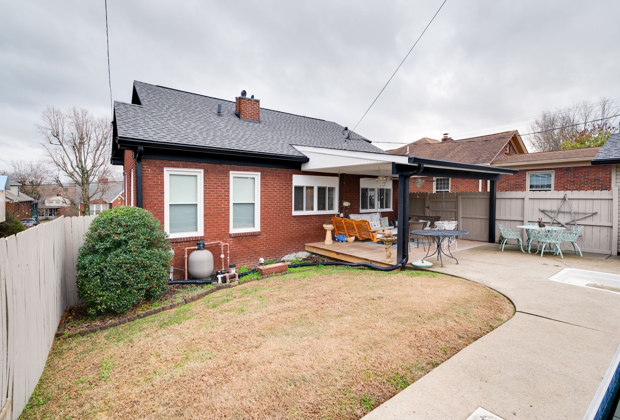 331 North Walnut Street Springfield, TN 37172 - Photo 29 of 33 a house view with outdoor seating space and garden