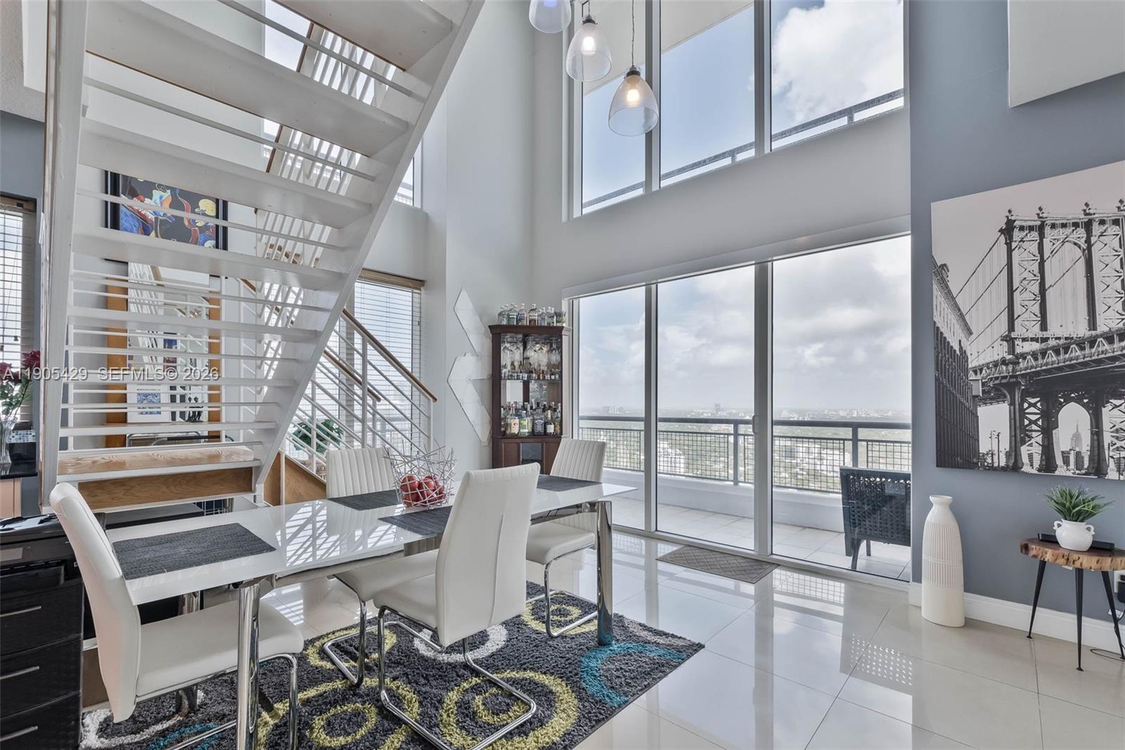 60 Southwest 13th Street, Unit 3401 Miami, FL 33130 - Photo 12 of 42 Ideal location. Miami wow ! 34 th floor. The Infinity building. 34 th floor. Two balconies....one above the other. Wonderful feel inside this unique 2 bedroom beauty.