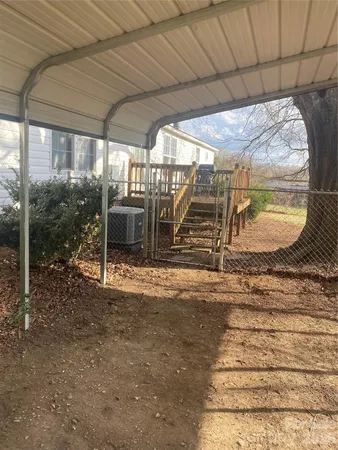 a house view with a outdoor space