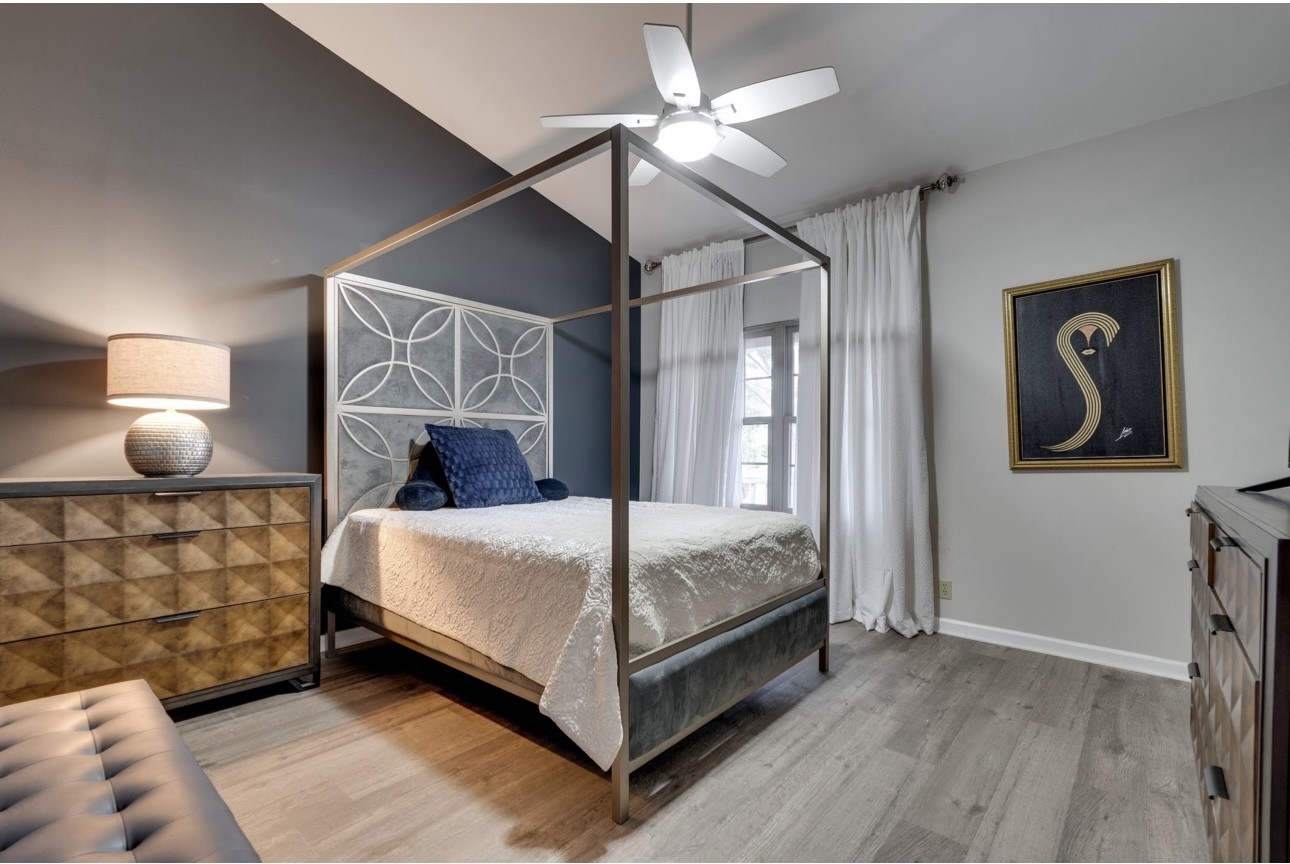 515 Upsall Drive Antioch, TN 37013 - Photo 13 of 31 a bedroom with a bed lamp and window