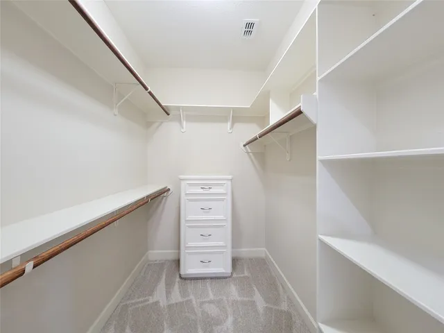 a view of walk in closet