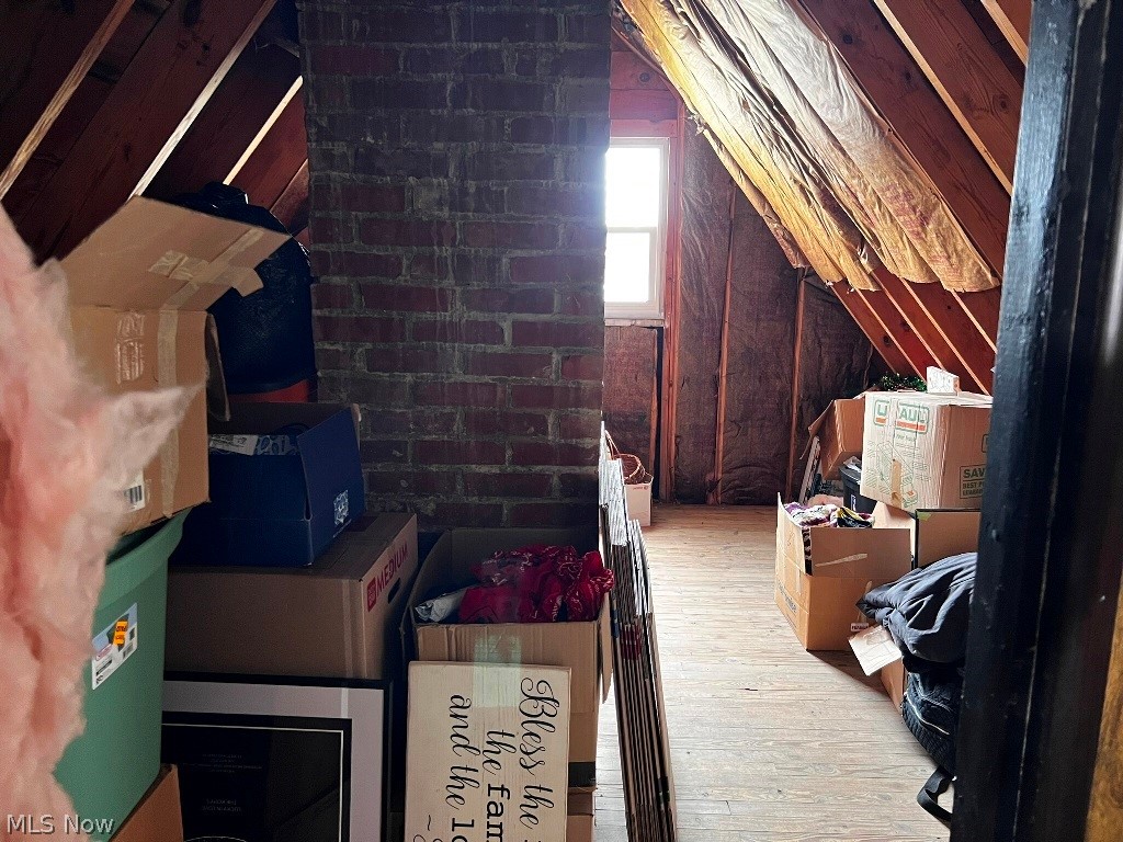 6602 Snow Road Parma, OH 44129 - Photo 18 of 23 View of unfinished attic