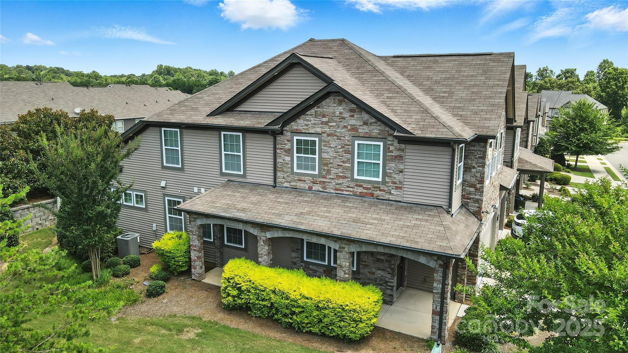 809 Ayrshire Avenue Fort Mill, SC 29708 - Photo 46 of 48 a aerial view of a house with yard and seating area