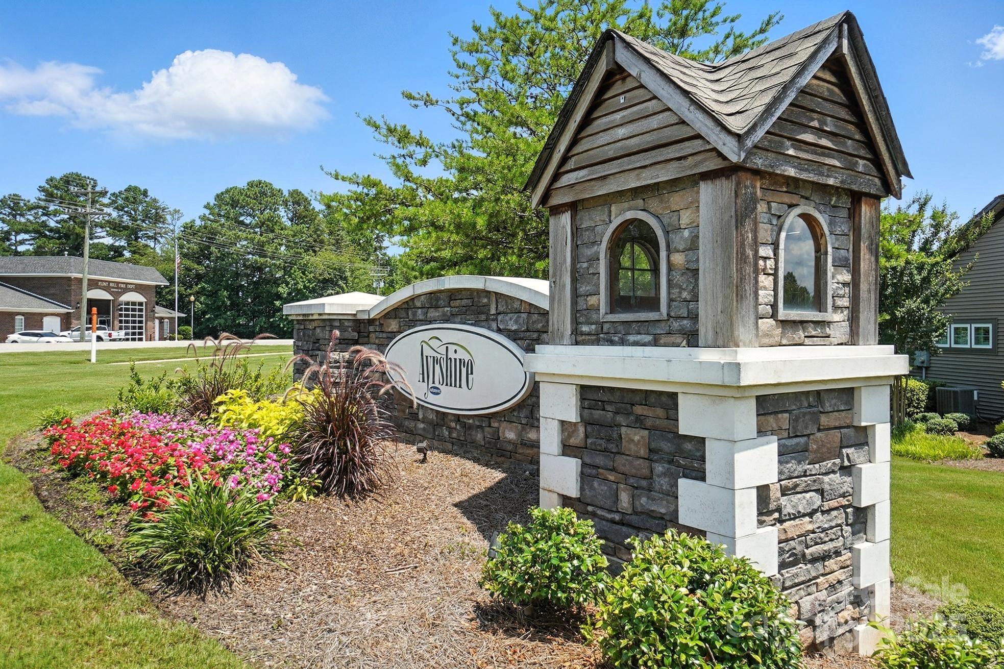 809 Ayrshire Avenue Fort Mill, SC 29708 - Photo 48 of 48 front view of a house with a garden