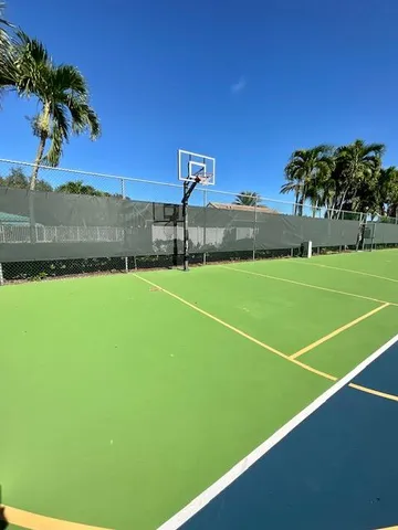 a view of a tennis court