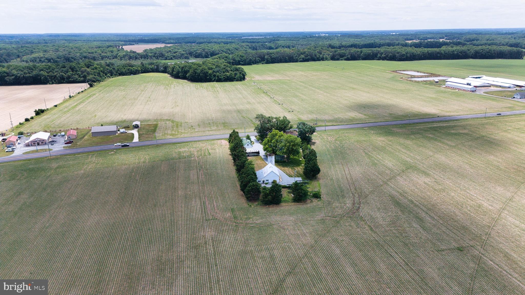 26285 Broadkill Road Milton, DE 19968 - Photo 97 of 98 Panoramic Aerial of Surrounding Land