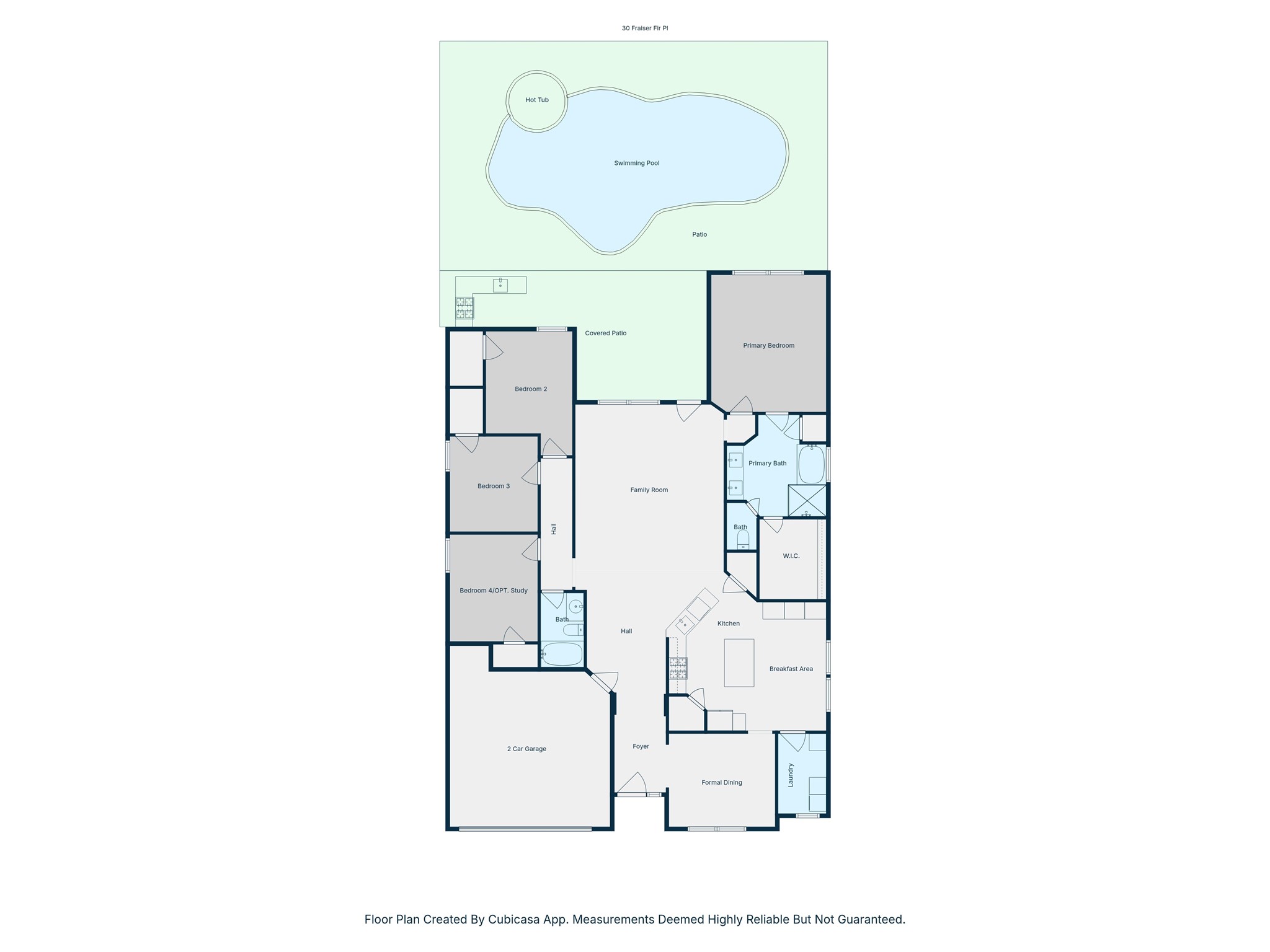 30 Fraiser Fir Place Spring, TX 77389 - Photo 35 of 35 a picture of a room that has a painting on the wall and a wall painting