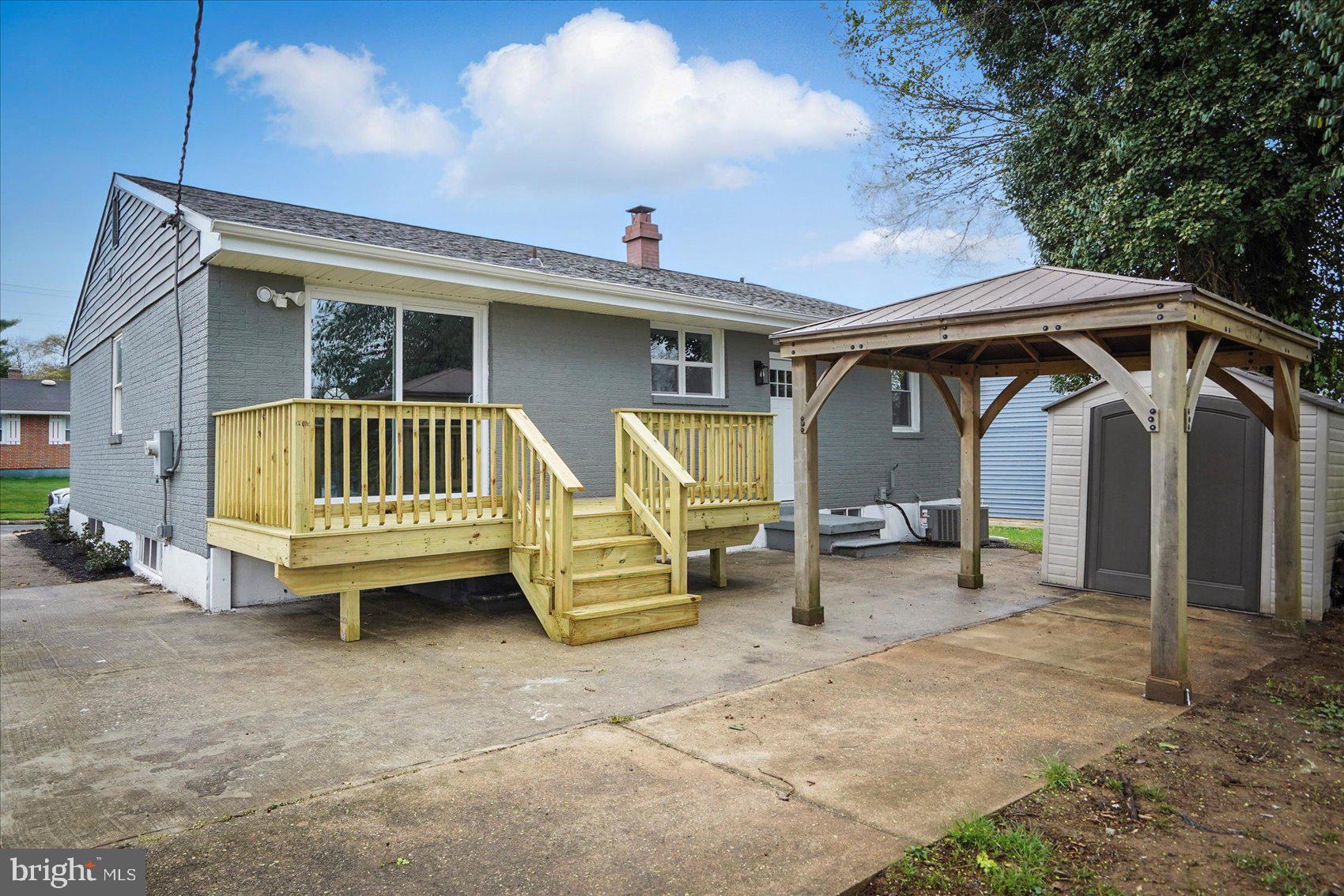 3816 Cherrybrook Road Randallstown, MD 21133 - Photo 33 of 35 a view of outdoor space with seating and barbeque oven