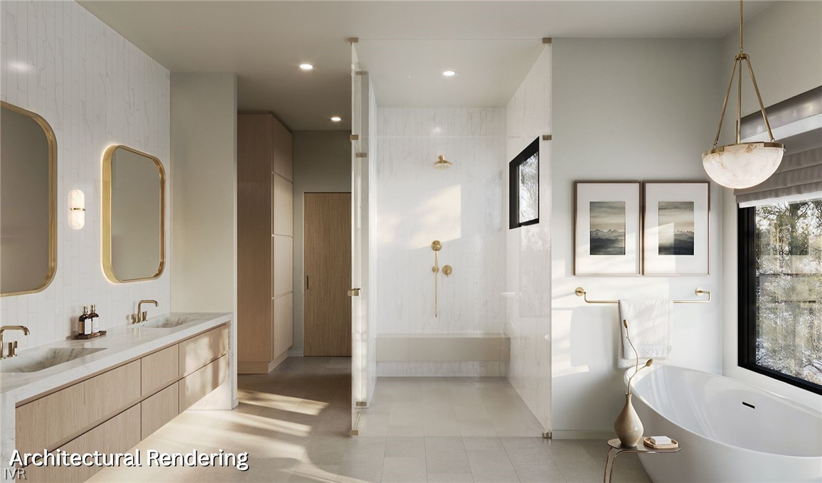 122 Pine Cone Road Incline Village, NV 89451 - Photo 8 of 8 Primary Bathroom - Rendering