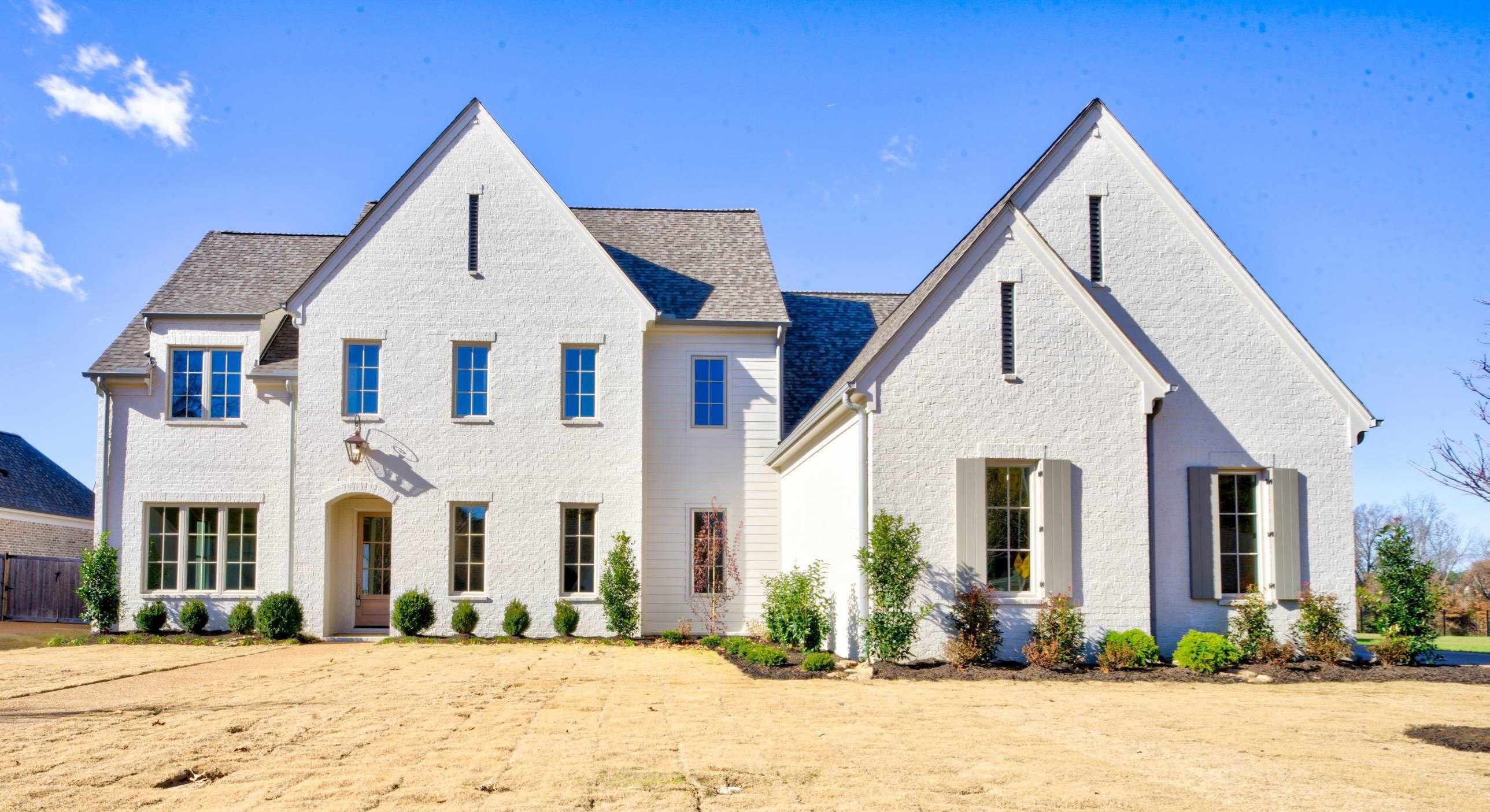 3329 Bailey Station Road Collierville, TN 38017 - Photo 1 of 31 Stunning New Construction by Eagle Builders. 5 bedrooms (2 down), 5.1 baths. 18'x17' playroom. 13'x10' office. Patio w/ gas fireplace + outdoor grill. Within walking distance to Bailey Station Elem. School