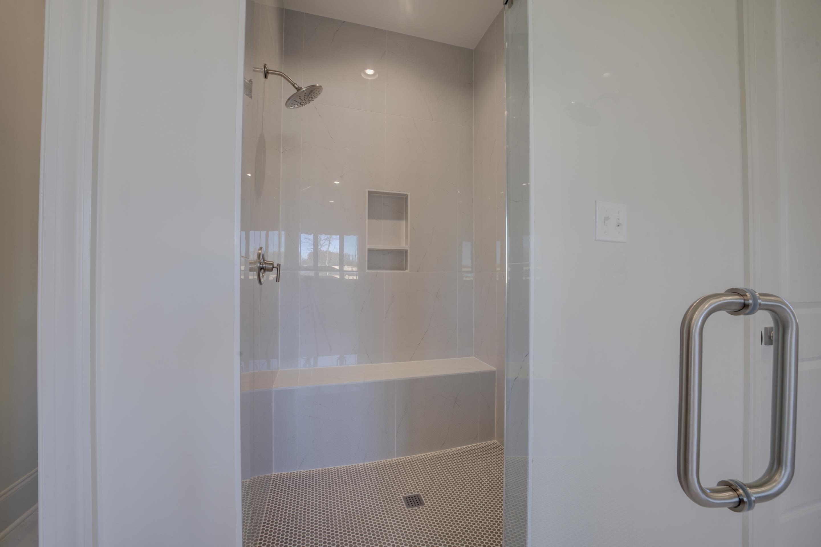 3329 Bailey Station Road Collierville, TN 38017 - Photo 17 of 31 Bathroom with a tile shower