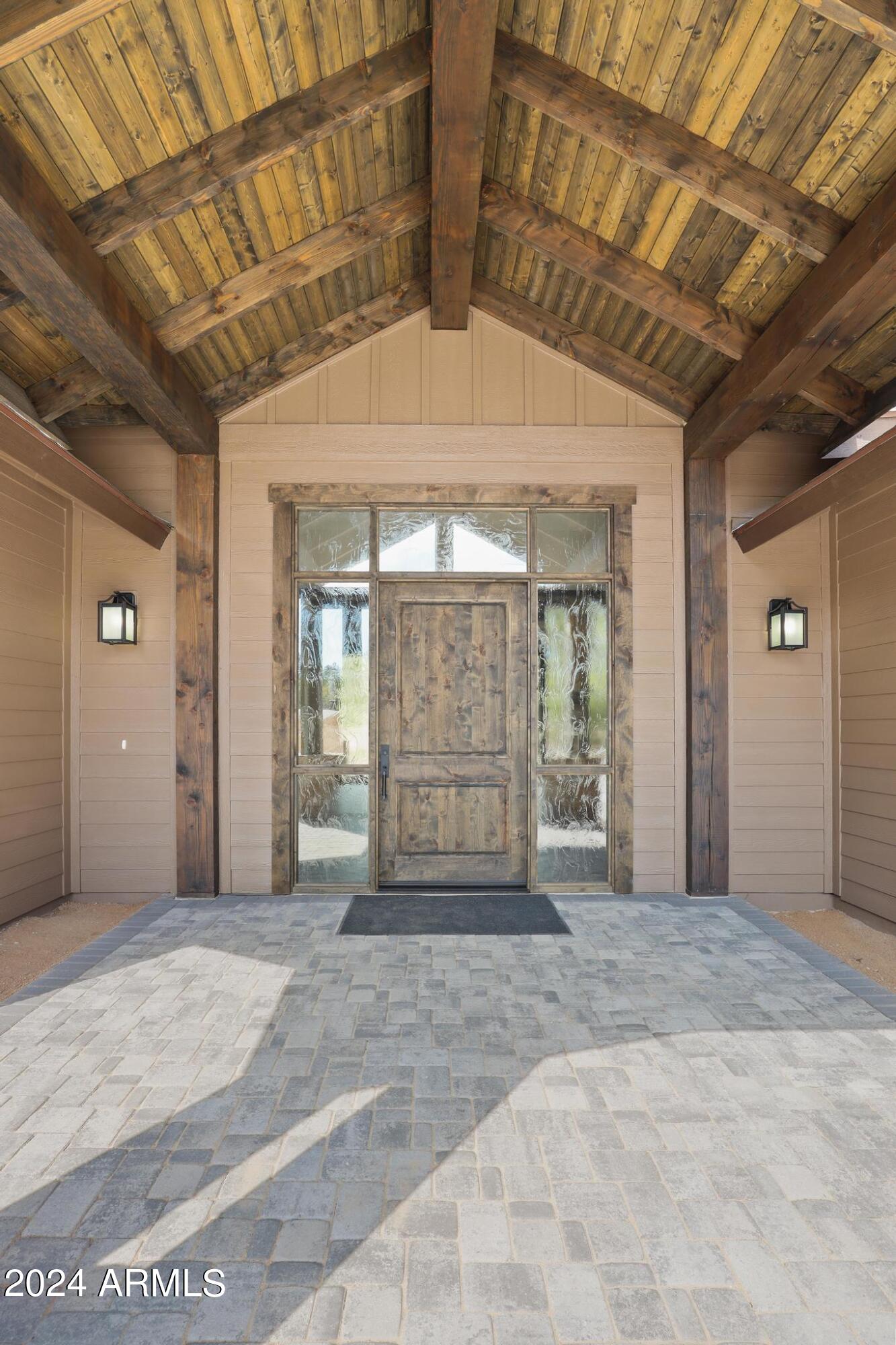 1804 East Senna Point Payson, AZ 85541 - Photo 14 of 67 T&G Porch Lid on Front Patio