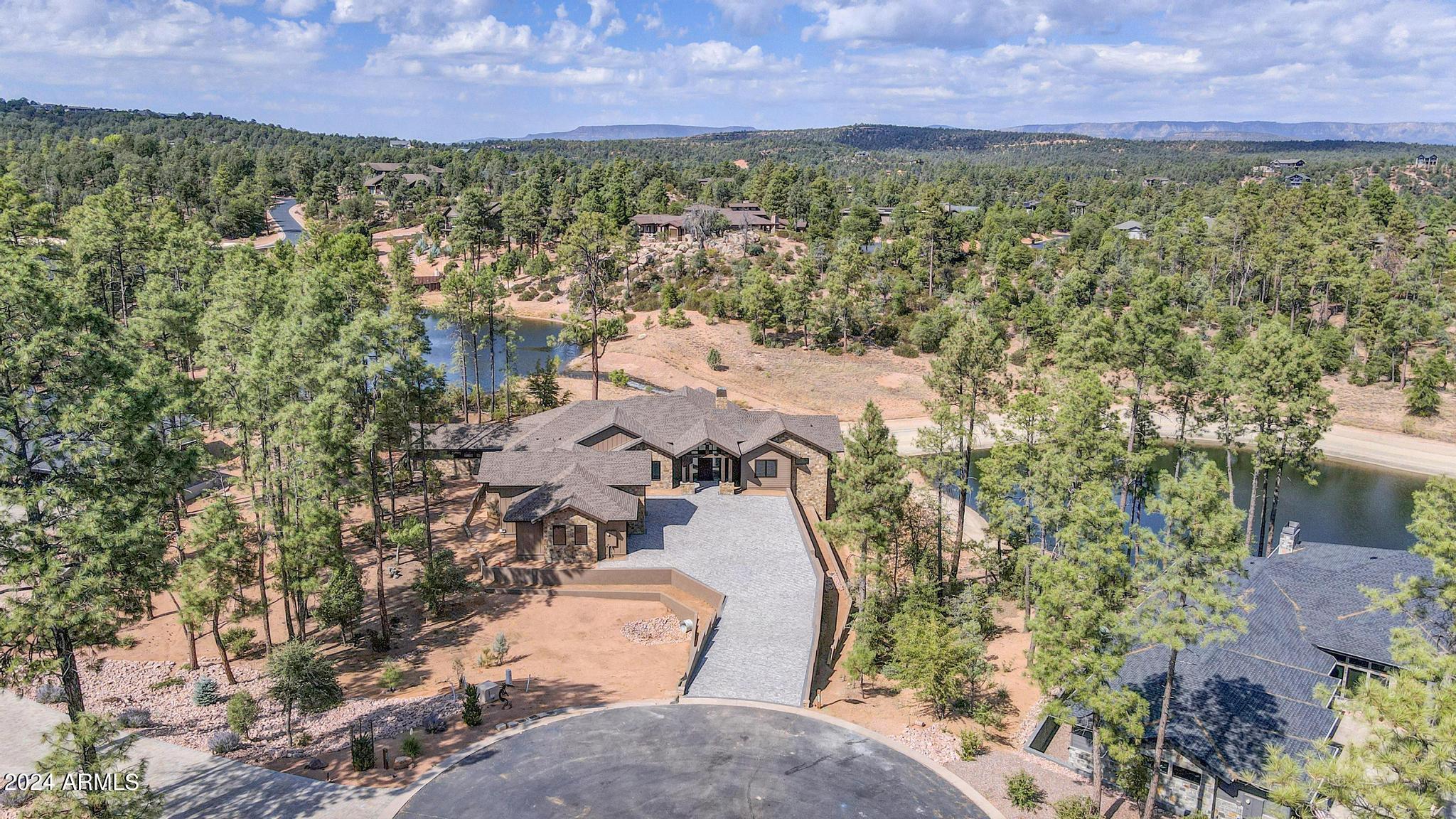 1804 East Senna Point Payson, AZ 85541 - Photo 62 of 67 Arial View 1 on Cul de Sac