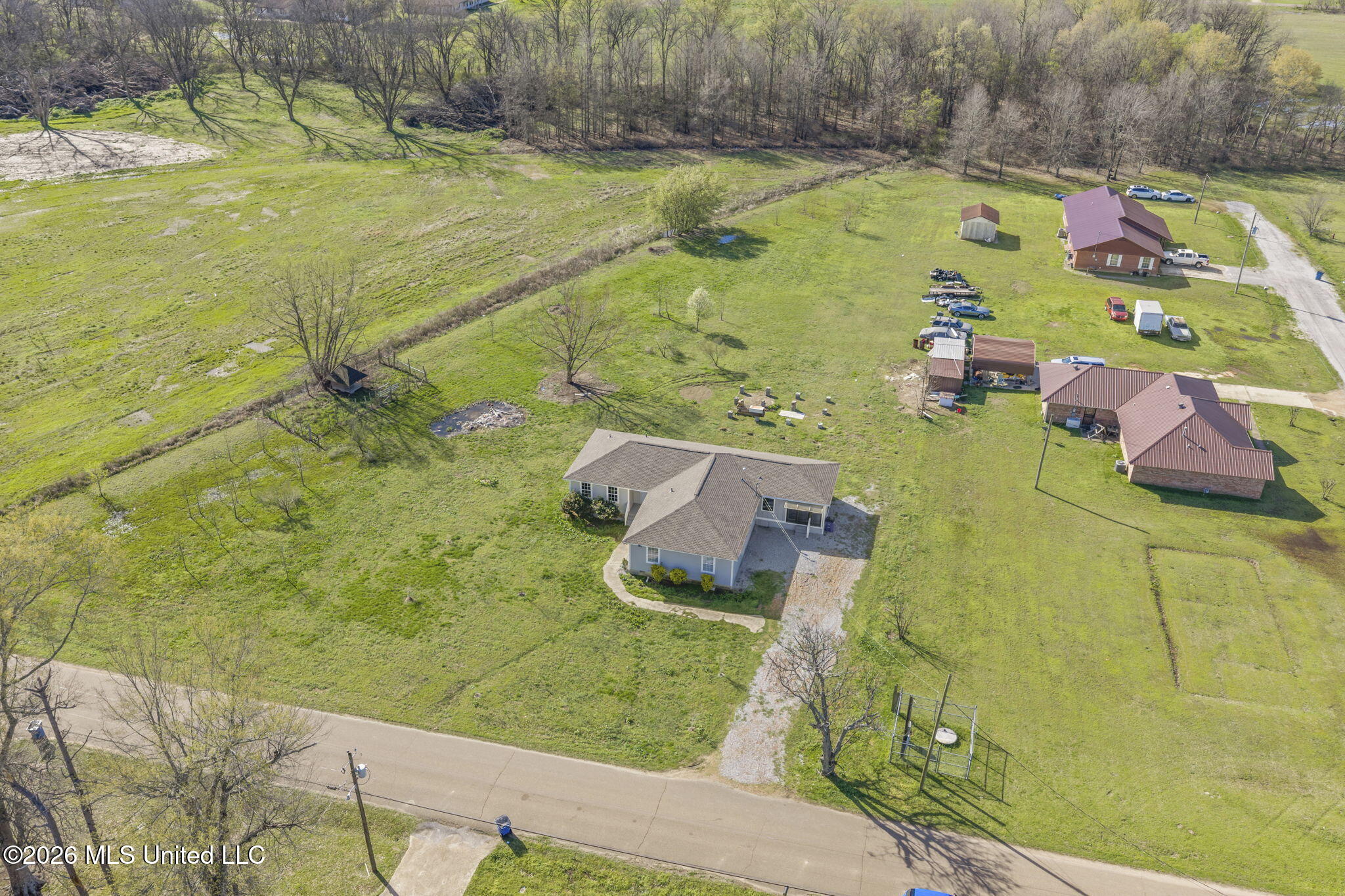 1211 Scott Avenue Lambert, MS 38643 - Photo 6 of 28 Aerial view