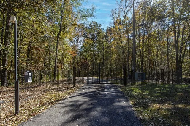 a view of outdoor space with green space