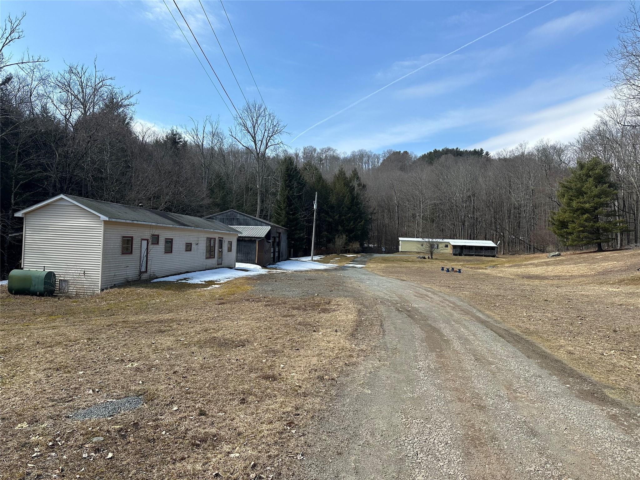 291 Beaverkill Road Livingston Manor, NY 12758 - Photo 1 of 1 View of street featuring a wooded view