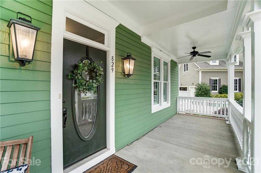 829 Elswick Court Fort Mill, SC 29708 - Photo 5 of 48 a view of a porch with furniture